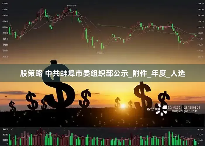 股策略 中共蚌埠市委组织部公示_附件_年度_人选