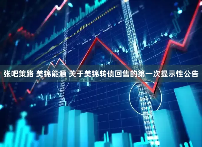 张吧策路 美锦能源 关于美锦转债回售的第一次提示性公告